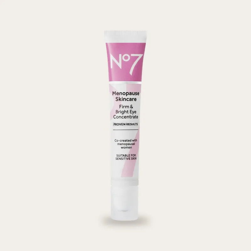No7 Menopause Skincare Firm & Bright Eye Concentrate, 15 ml