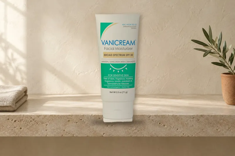 Vanicream Facial Moisturizer Broad Spectrum SPF 30, 2,5 oz